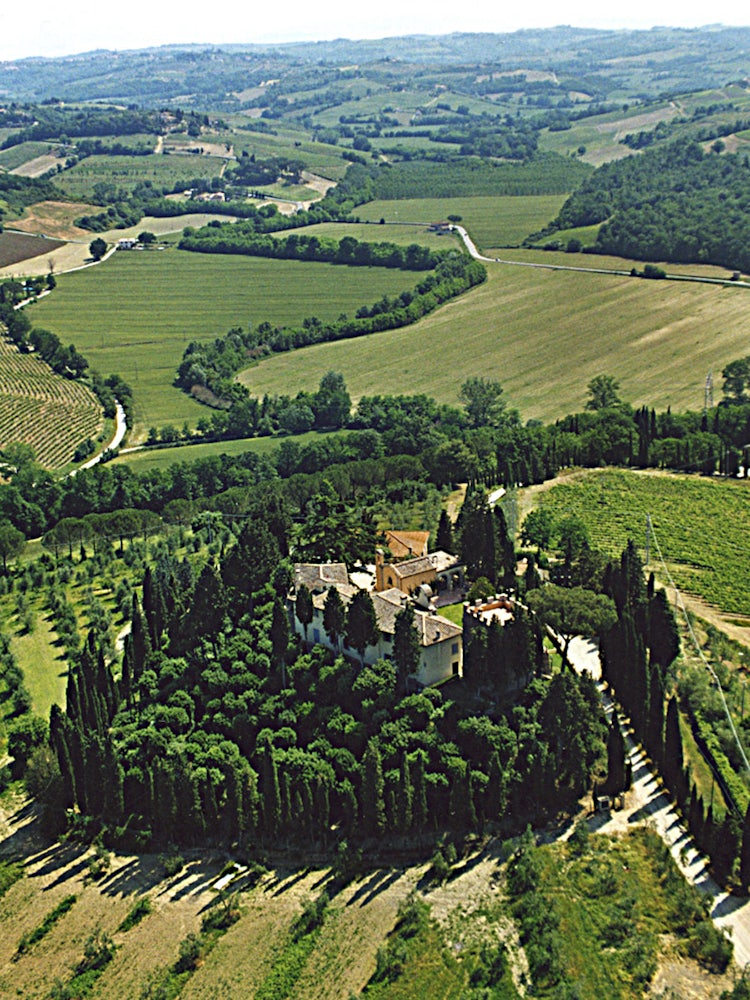 Chianti view from Agriturismo Cabbiavoli