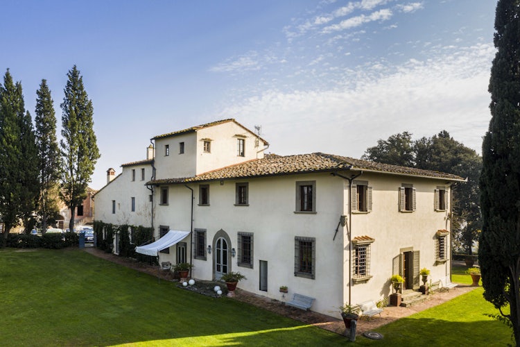 View of B&B Villa Dianella near Florence, Italy