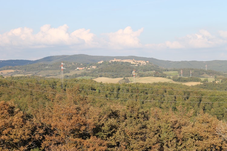Panoramic view of the area near Radicondoli