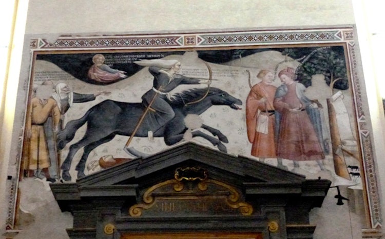 Affresco del Trionfo della Morte