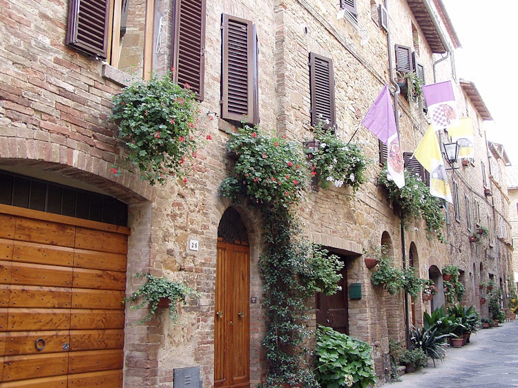 Pienza in Valdorcia is a panoramic drive from Siena