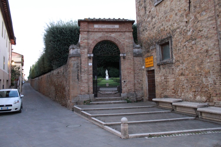 Doors to the town of San Quirico