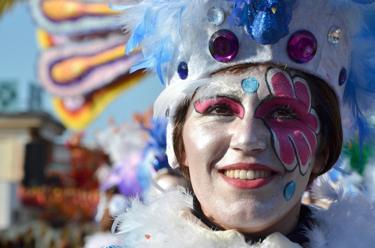 Mask in Viareggio